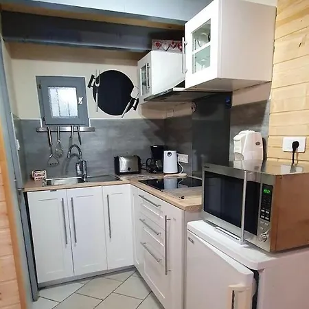 シャレー Chalet De 2 Chambres Avec Piscine Partagee Jardin Amenage Et Wifi A Ax Les Thermes *